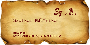 Szalkai Mónika névjegykártya
